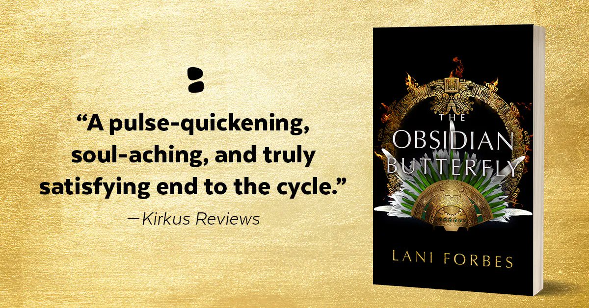 BlackstoneAudio's tweet photo. Did you devour #TheSeventhSun + #TheJadeBones? TODAY marks the #paperback launch of #THEOBSIDIANBUTTERFLY (the conclusion to the #AgeoftheSeventhSun Trilogy) by beloved YA novelist @laniforbes!
🌟Start the book: https://t.co/qxnwAVH9D8
📕Start the series: https://t.co/do8ujWbshg https://t.co/NKZKcF8yBH