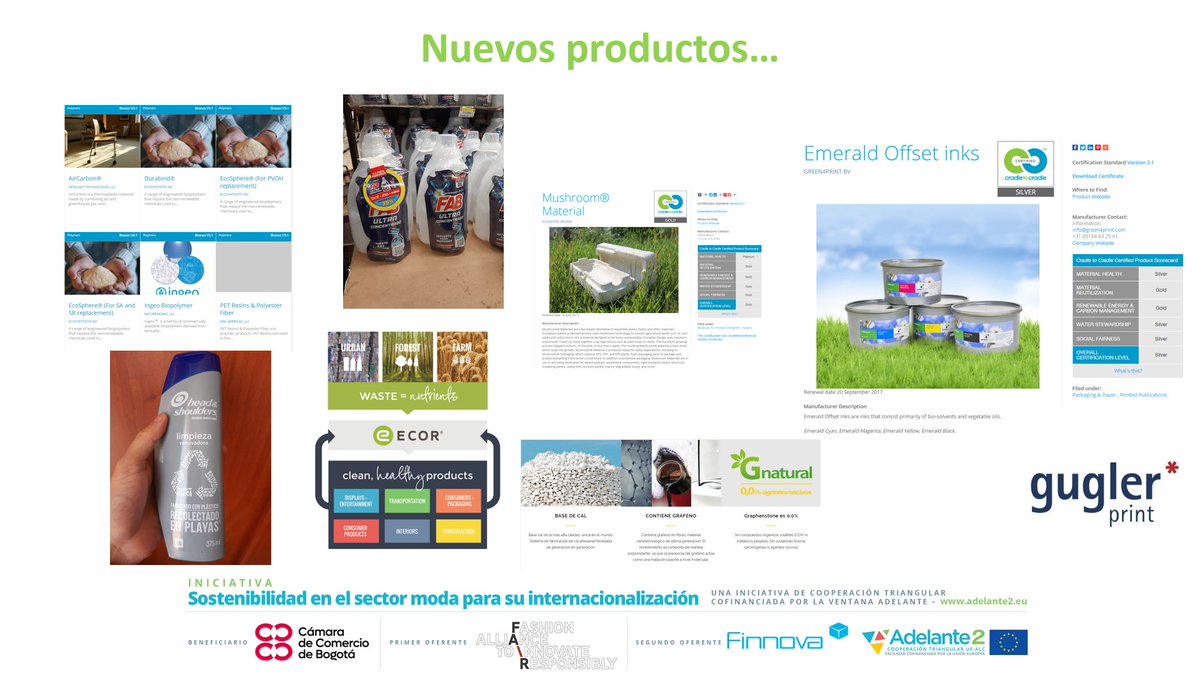 alej0martinez's tweet photo. Hoy, 14 de febrero, seguimos desarrollando el curso internacional sobre #sostenibilidad para el #SectorModa con la @camaracomerbog , @ModaSostPeru @FinnovaEU @UniversidadEan ... grandes lecciones y experiencias @SENAComunica  #EconomíaCircular https://t.co/LdebvqcUz9