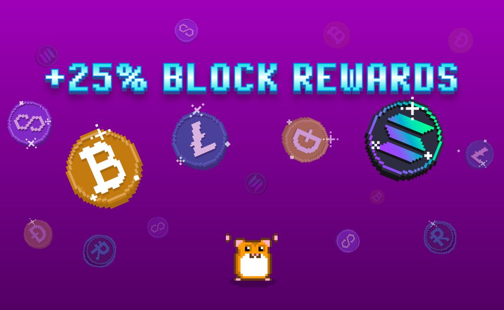 rollercoin_com's tweet photo. Despite the market’s poor health, RollerCoin is afloat!

We are increasing Block Rewards for the THIRD TIME IN THIS SEASON!

Let’s do the math:
Before Season 7, we were distributing approximately $112000 worth of crypto every month.
NOW we give out more than $217000 a month! 💰✨ https://t.co/TdU7KAv7It