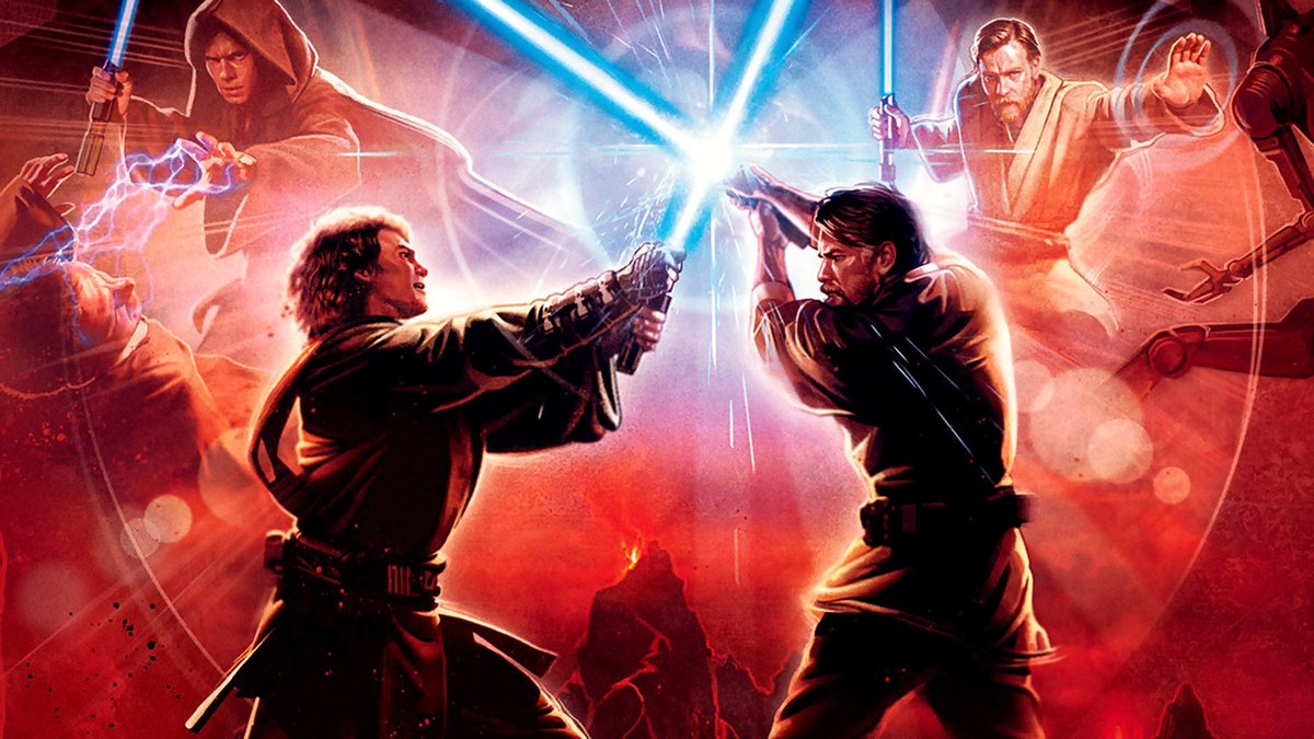 ElPare89's tweet photo. ¿Estamos de acuerdo en que 'La Venganza de los Sith' no tiene nada que envidiarle a películas como 'El Imperio Contraataca'?🎬

Puede que se abuse a veces de la pantalla verde, pero esta película está llena de epicidad, emoción, interpretaciones conmovedoras, una BSO eximia...❤️ https://t.co/aOqCcNFmMn