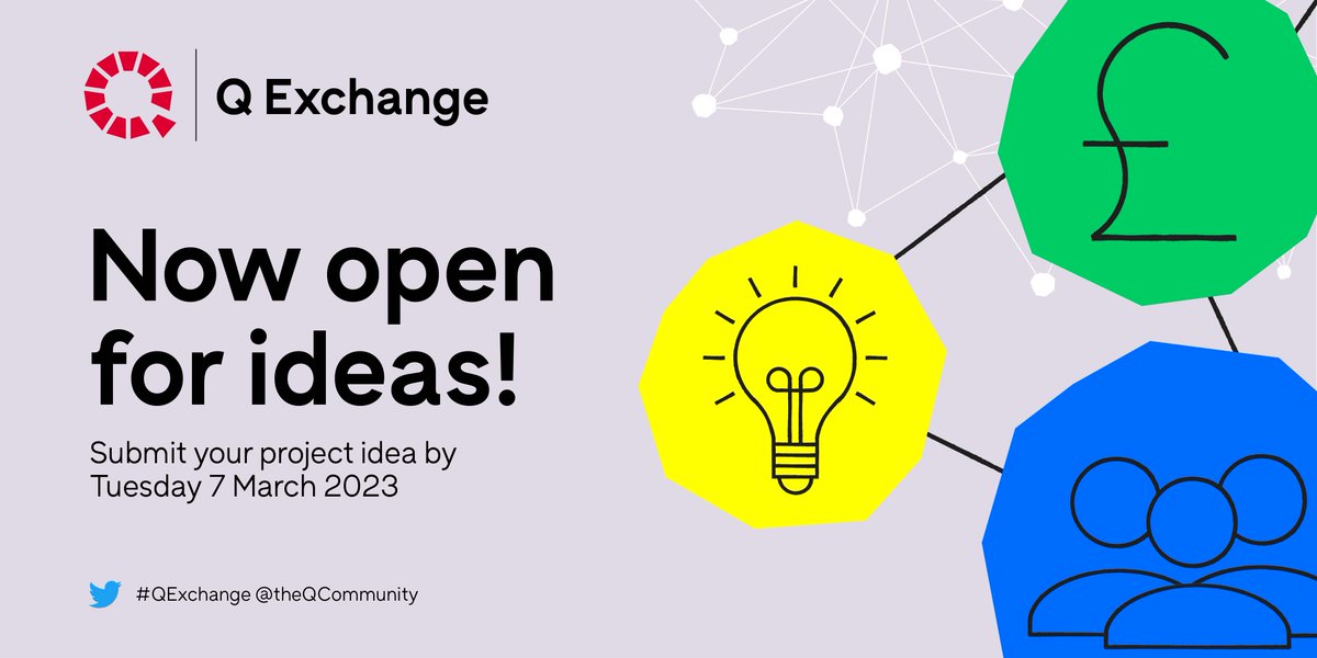 📢 #QExchange is open for ideas! Do you have a project idea? The deadline for submission is Tuesday 7 March 2023. ✍️ Start posting now: fal.cn/3vRrC