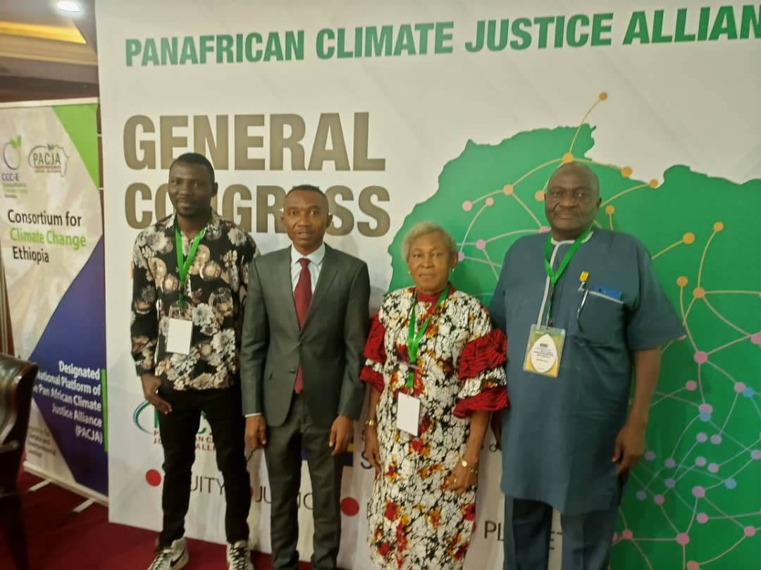 Edi_Ndunobong's tweet photo. Breaking news; at the ongoing @PACJA1 #GeneralCongress in Addis Ababa, Ethiopia, the Board Chair of @CSDevNet1, Prof. Choji has been appointed into the Committee on Ethics & Arbitration.
Congratulations Sir.
#WhatHasChanged #Vote4Climate
@atayibabs @SamOgallah @ncsfpas @FMEnvng https://t.co/IMEw6HzXS8