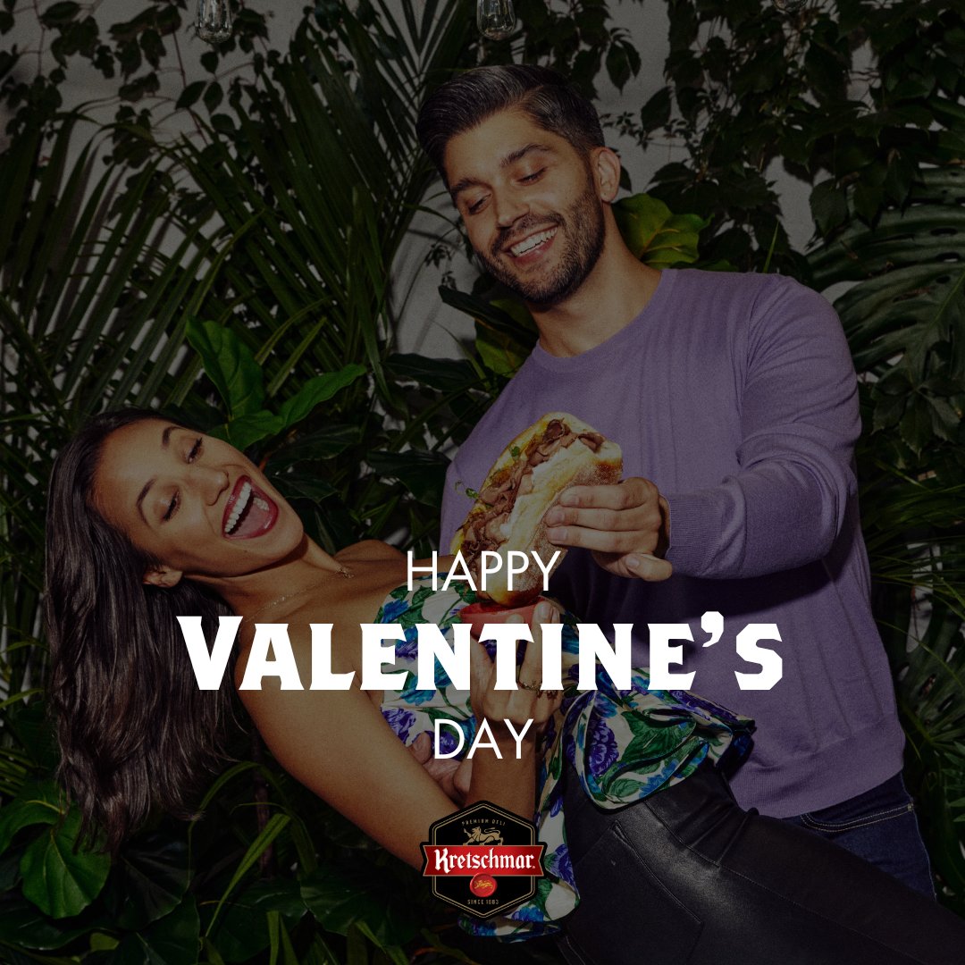 KretschmarDeli's tweet photo. Why not spend this day of love with the people you love and with the deli meat that makes the sandwiches you love?

Happy Valentine's Day, from all of us to you!

#ASliceAbove #TasteTheKretschmarLife #DeliSince1883 #OffTheBone https://t.co/vRAD32FJKj