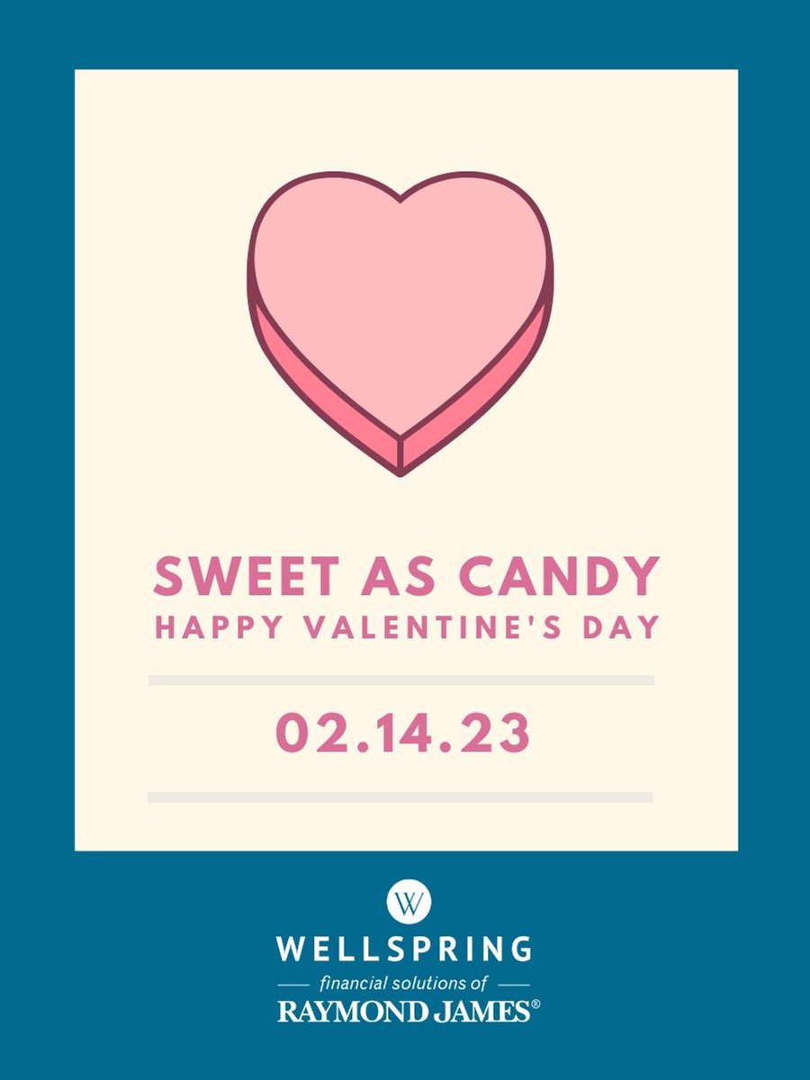 WellspringFinl's tweet photo. Our clients are as sweet as they come! Thank you and Happy Valentine's Day https://t.co/BpORQhygTk