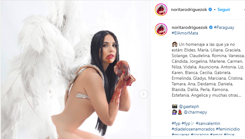 Norita, el amor no mata a nadie. El machismo en cambio sí.
No romanticemos los femicidios