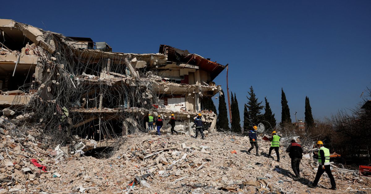 Reuters's tweet photo. Earthquake death toll in Turkey climbs to 31,974 - AFAD https://t.co/TTXxqy3a7s https://t.co/R2oUNQM11Z