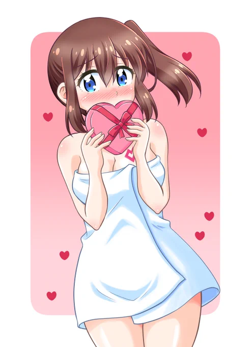 バレンタイン絵ギリギリ間に合いました! 