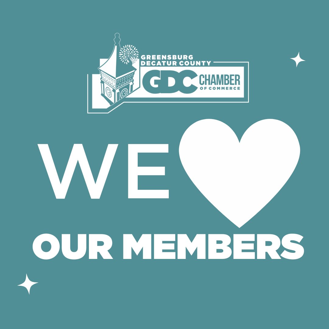 gdc_chamber's tweet photo. Happy Valentine's Day! Thank you for being a part of our community. ✨
•
#GDCChamber #ChamberMember #Indiana #IndianaBusiness #GreensburgIN #GreensburgIndiana #DecaturCountyIN #BusinessCommunity https://t.co/kYX3asnsFE