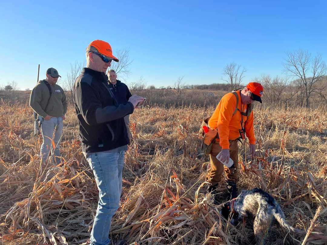 HuntingHighland's tweet photo. The Unleashed TV film crew is in town this week filming a special veteran upland hunting episode with Kinetic Dog Food pro-staff. The donor purchased this special item through the @BretBaier Children's National Hospital Foundation Fundraiser! https://t.co/Fjue4p3abg