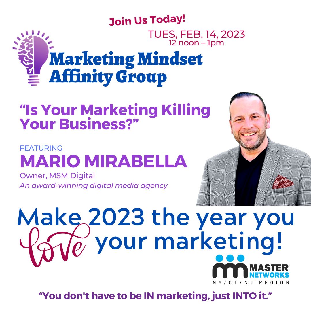 Networking_NY's tweet image. Don't miss this launch party! Check out the new affinity group. zoom.us/j/2015552022 

Not a Master Networks member? No problem, just PM for the passcode.

#networkingny #networkingnj #masternetworks #marketing #marketingmindset #marketinggroup #marketing101