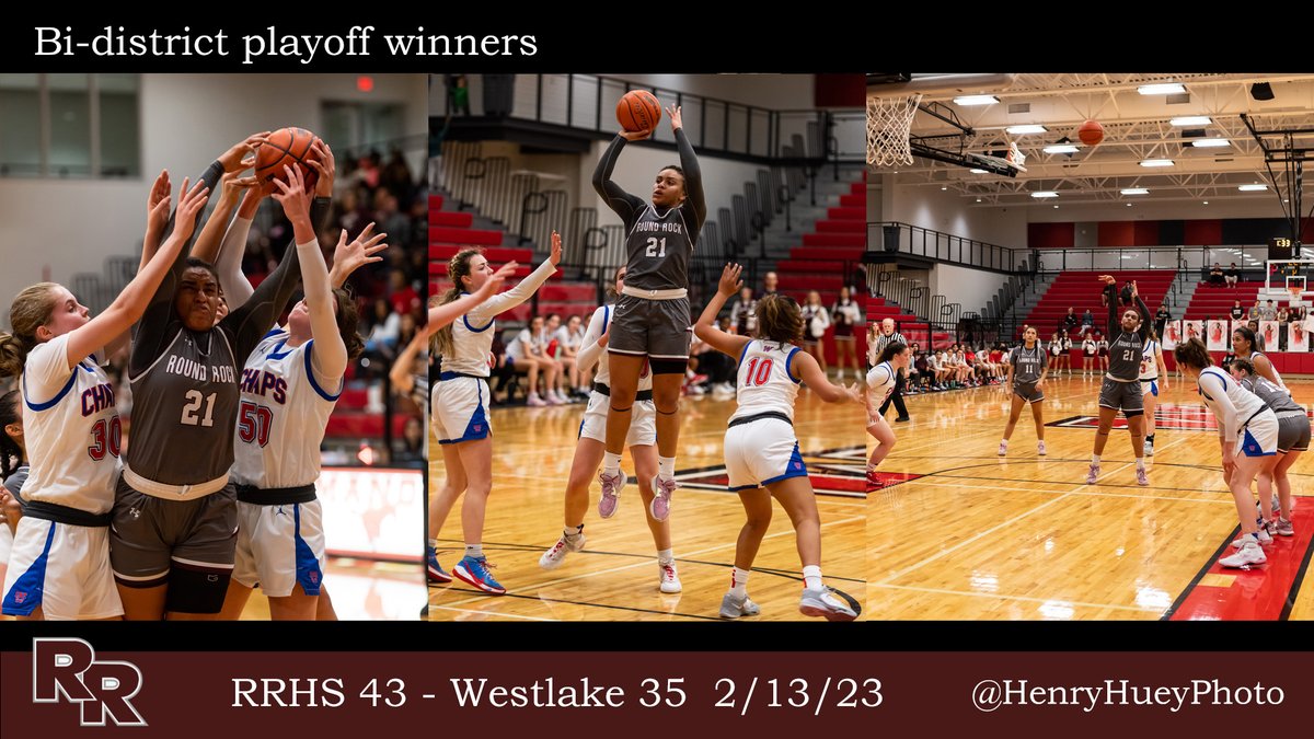 HenryHueyPhoto's tweet photo. Bailey Featherstone in action. RRHS Lady Dragons with a 43-35 bi-district win over Westlake at Manor, 2/13/2023. 
@RRWBBboosters @RoundRockWBB @DragonNationRR @varsity_news @RRLeaderSports @FanstandATX @FlxAtx https://t.co/mom9EpjiIU