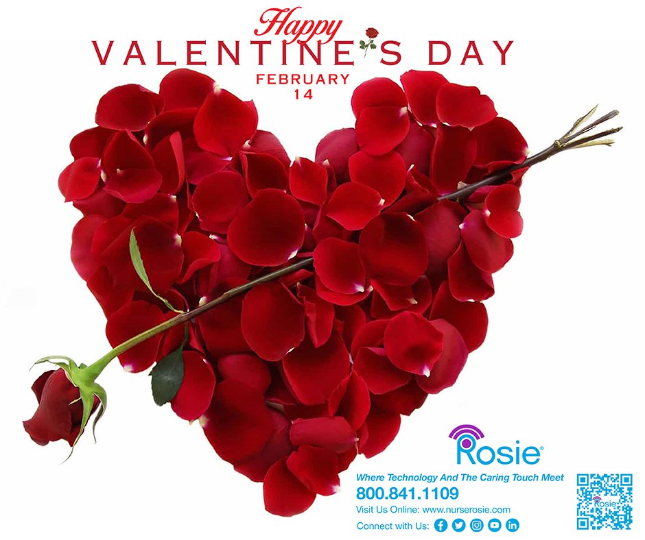Happy Valentines Day from the Rosie Team! Make it a Rosie Day #rosie