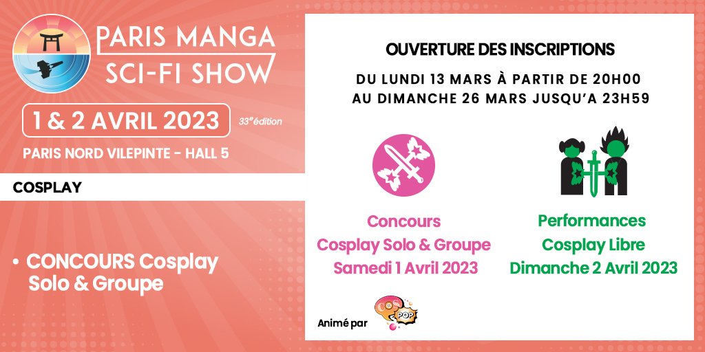 🌟Paris Manga & Sci-Fi Show by TGS🌟 tweet media