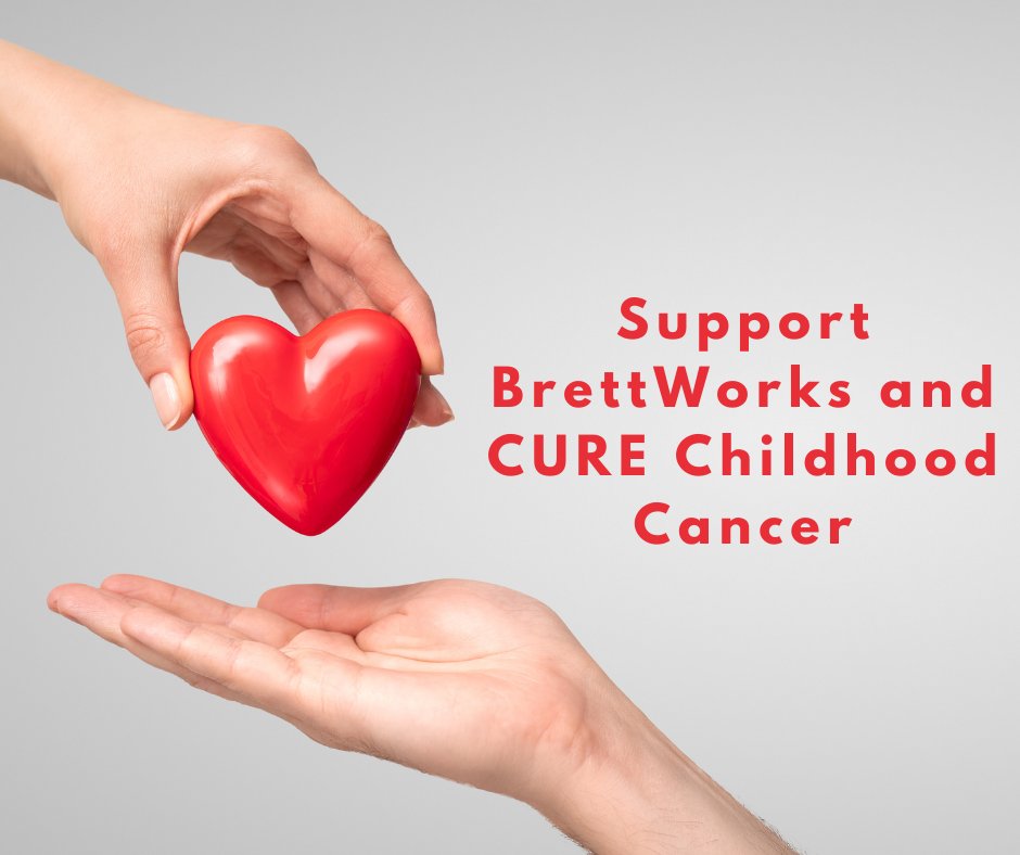 Celebrate this Valentine's Day by giving back to BrettWorks and CURE Childhood Cancer 💕 Click here to donate: gofundme.com/f/hairometer-f…