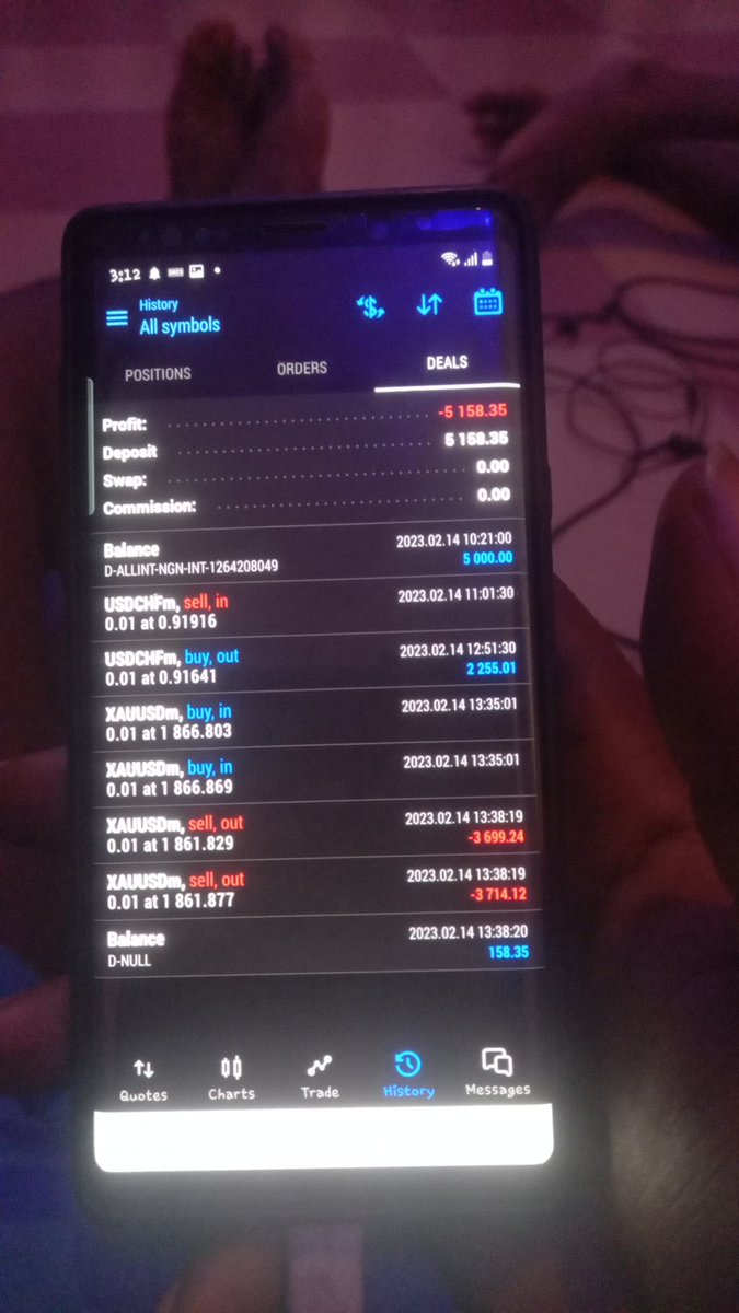 Only1vkyz's tweet photo. @EXNESS This is pure wickedness from you guys path..
Placed an order , you failed to activate it and closed my account in loss
A pending order that did not activate was written FILLED , who filled it , you changed my BUY to sell and gave me a Margin call...
#ExnessScam
#CPItrade https://t.co/7fG5MRgxZa