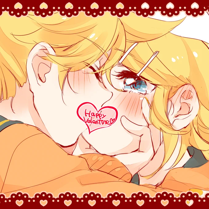 #鏡音版深夜の60分1本勝負
ハッピーバレンタイン💗 