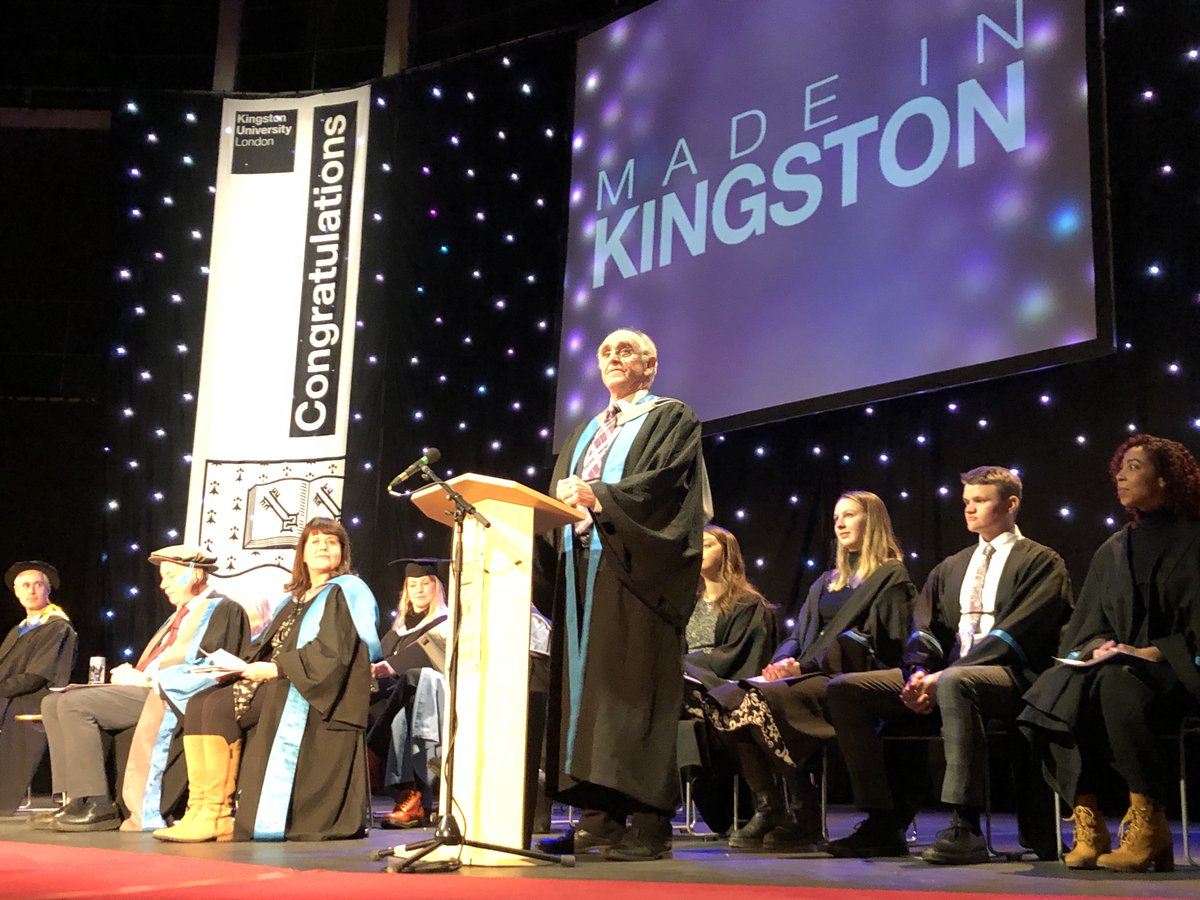 kingstonalumni's tweet photo. “The ceremony and meeting my ‘old' college friends – it formalised the community we once were and are still."
Last month #Kingstonalumni from #ClassOf1956 to #ClassOf1979 celebrated receiving a Honorary Degree in @KUeducation 😍 🥂👏
Read more 👉 https://t.co/d046mopkYA https://t.co/4ulK8Svtay