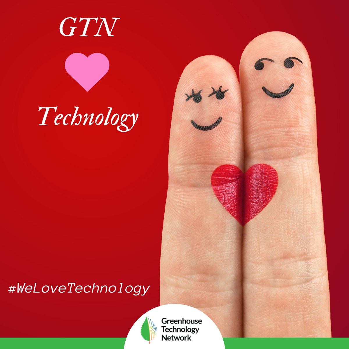 gtnontario's tweet photo. There is no love without passion. And we are passionate about  technology. Happy Valentine’s Day! 💚 

#HappyValentinesDay #WeLoveTechnology #GTN #Innovation #AgTech https://t.co/YbsbhFFFHW