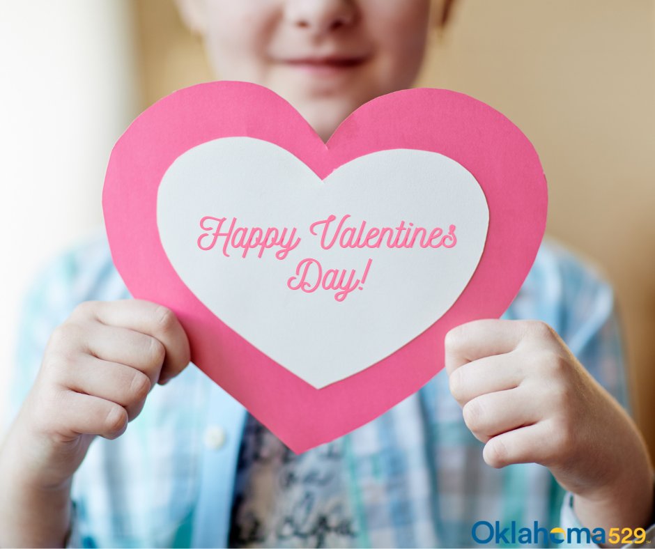 Oklahoma529's tweet photo. Happy Valentine's Day! How will you be celebrating your loved ones today? https://t.co/6MfwoCH0vY