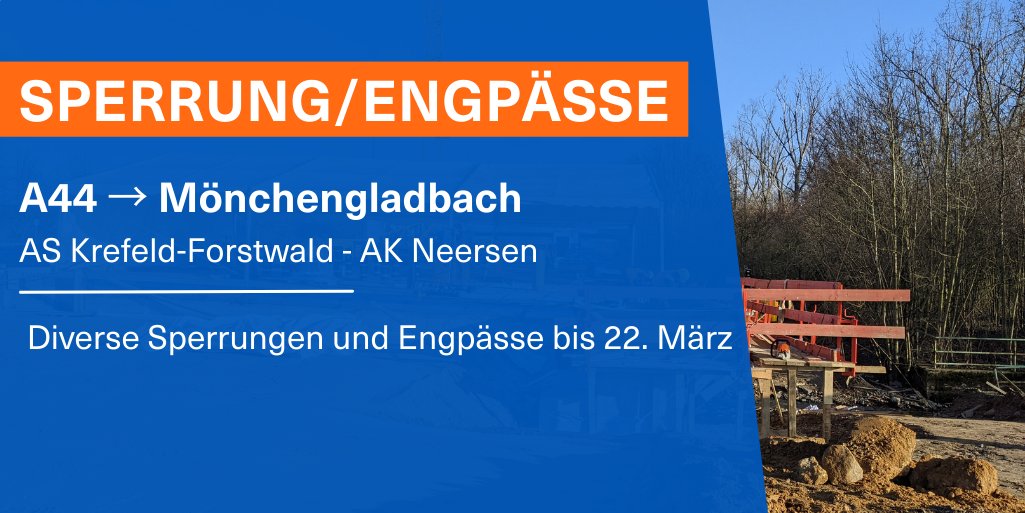 Autobahn_Rheinl's tweet photo. Grundhafte Erneuerung der #A44 zwischen dem Autobahnkreuz #Neersen und der Anschlussstelle #Krefeld-Forstwald: Die erst in einigen Tagen erwartete Freigabe der Ausfahrt in der Anschlussstelle #Münchheide in Fahrtrichtung Velbert ist heute vollzogen worden. #verkehr (1/3, mak) https://t.co/jKkl4fhsWv