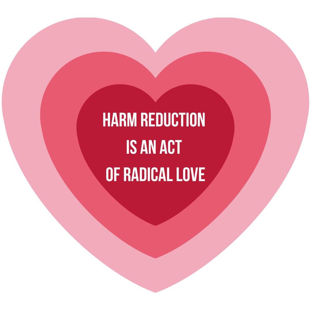 Unconditional &amp; radical LOVE.

Remember today and every day that all human beings deserve to be treated with compassion, dignity, respect, &amp; LOVE. #ValentinesDay #HarmReduction