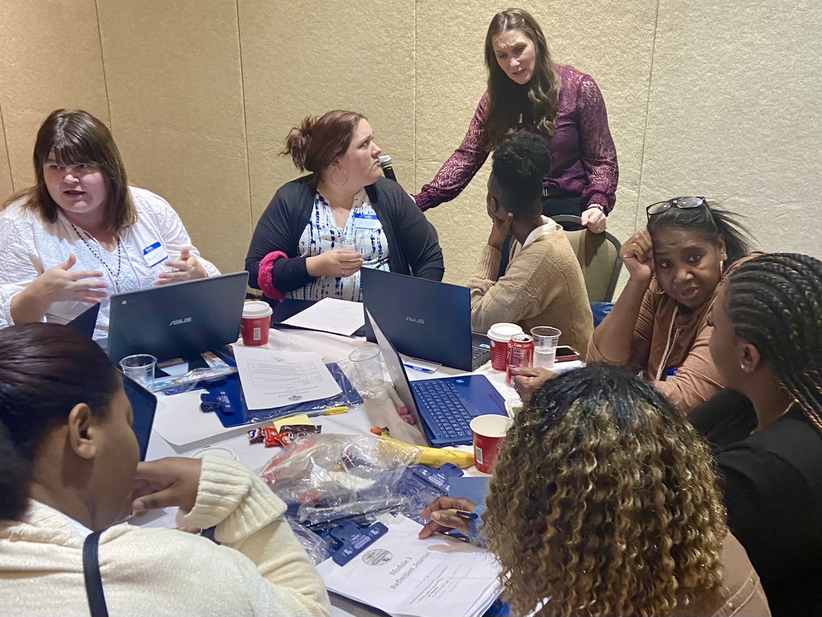 doelouisiana's tweet photo. We love seeing the dedication from Louisiana’s newest educators. Our New Teacher Experience welcomed teachers from across the region  to Baton Rouge for a day of support &amp; professional learning. #LaEd https://t.co/hwHPH0SOq8