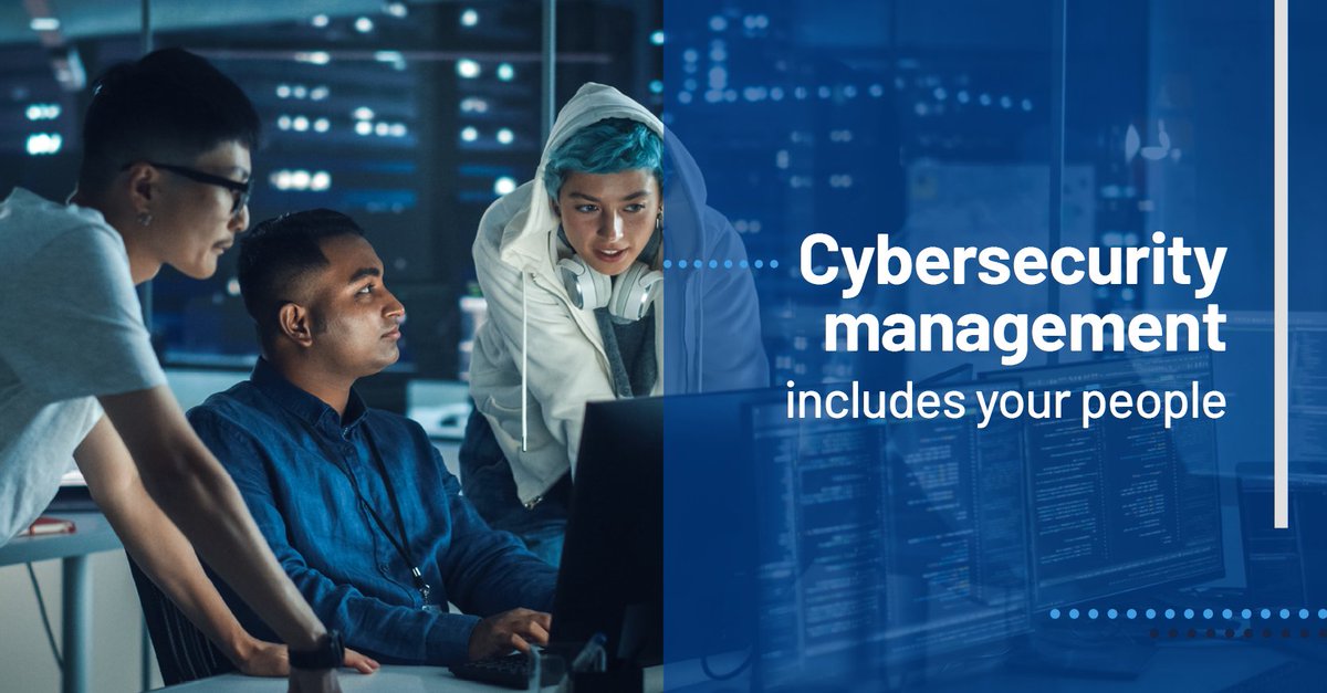 PureTS_MI's tweet photo. Part of managing your cybersecurity and mitigating your risk is providing cybersecurity awareness training and tools to your employees. Don't let them be the weak link. Let us show you how.

https://t.co/XlD5omaSuA https://t.co/qhi2KKY8qW