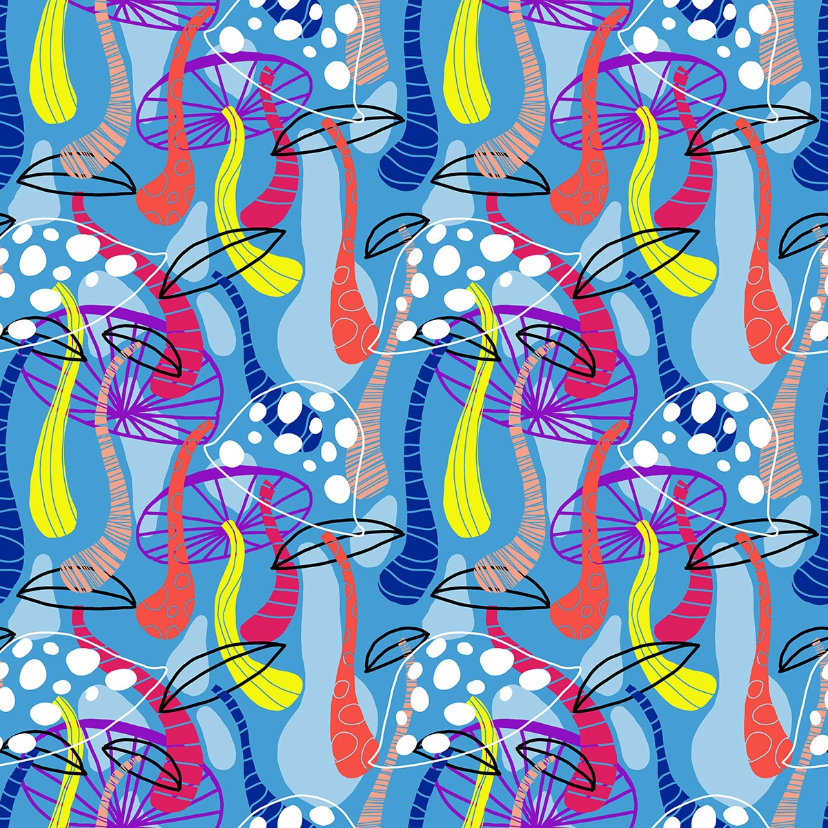 RundleJeannine's tweet photo. Psychedelic Nature range inspired by @makeitindesign live hub challenge
Surface patterns available for licensing

#miid #porterandbrawn #psychedelicnature #mindfullness #stationery #surfacepatterndesign #surfacespattern #funghi #mushroompattern #licensing #stationerydesigns https://t.co/gZKT71TpyN