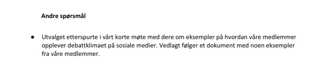 NITECH30's tweet photo. NNPF sine eksempler på hvordan deres medlemmer opplever debattklimaet på sosiale medier, lol./23 https://t.co/kPKb1UApeM