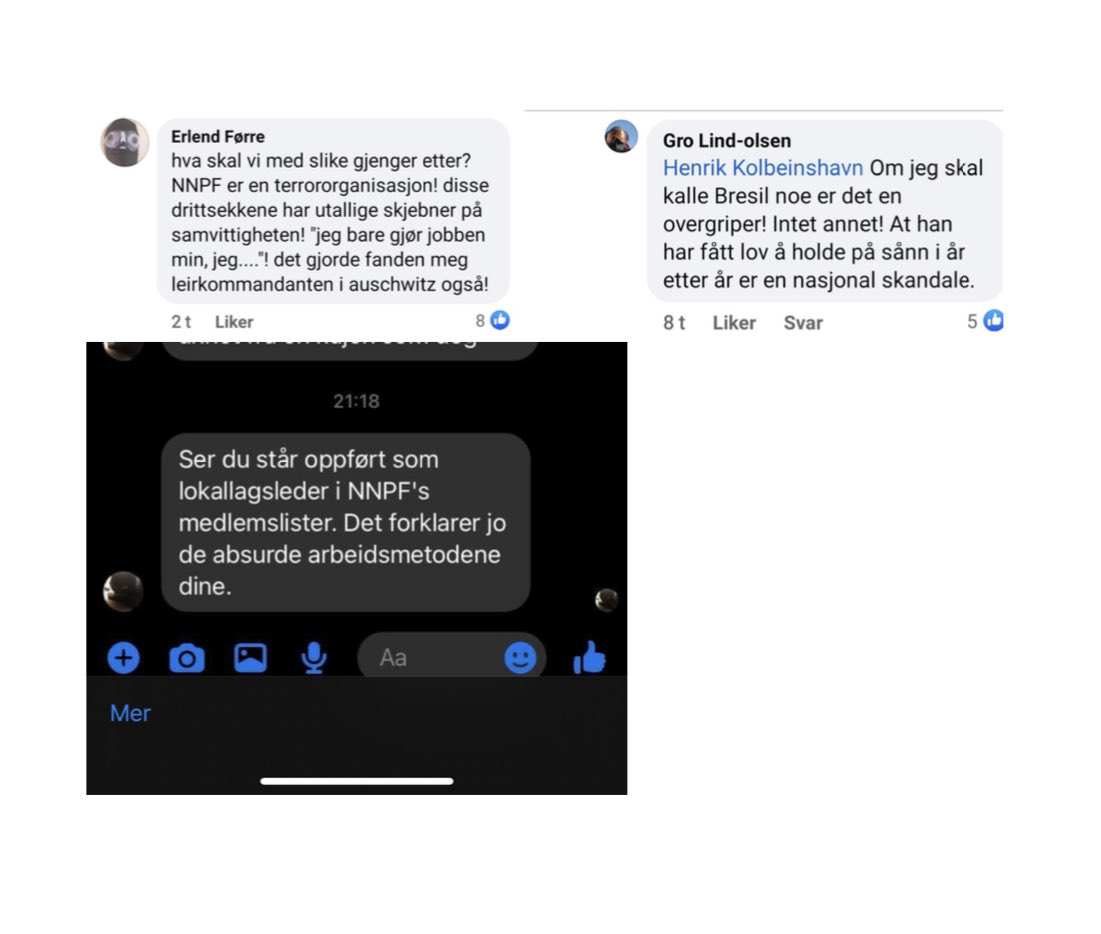 NITECH30's tweet photo. NNPF sine eksempler på hvordan deres medlemmer opplever debattklimaet på sosiale medier, lol./23 https://t.co/kPKb1UApeM