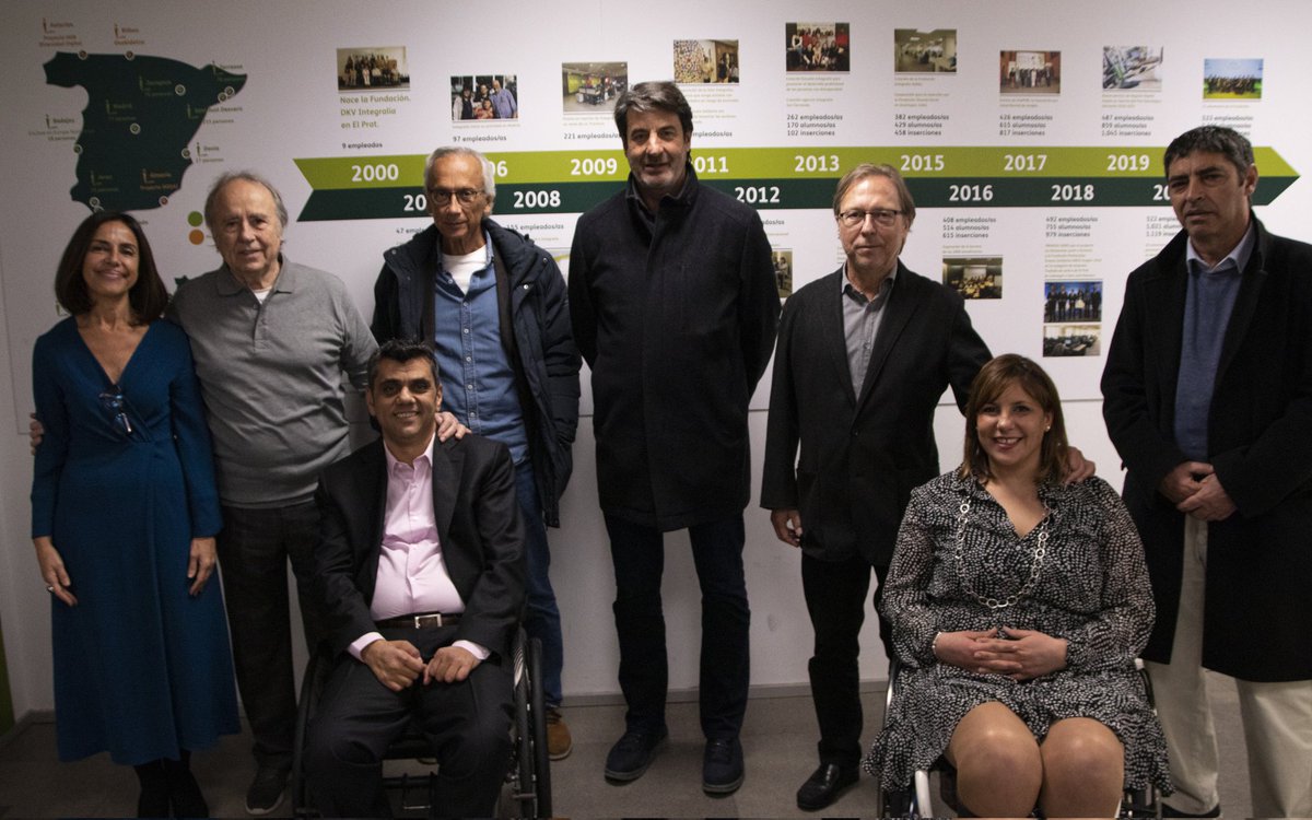 DKVIntegralia's tweet photo. Hoy ha sido un honor poder explicar nuestro proyecto de inclusión a Joan Manuel Serrat, Josep Lluís Trapero, Dr. Bonaventura Clotet, @villacampa8 y @lauralanuza de @openarms_fund. 

¡Muchas gracias! https://t.co/xq6TxEG1ad
