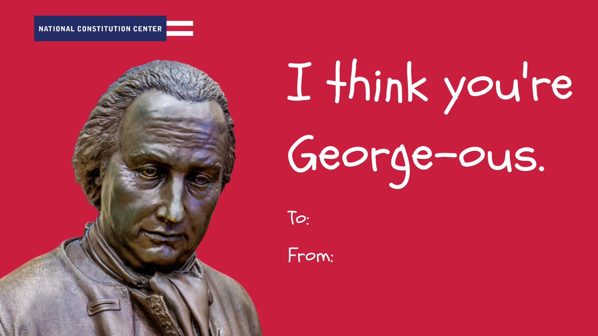 ConstitutionCtr's tweet photo. This #ValentinesDay share the love by sending your friends and family a @ConstitutionCtr #SignersHall card! https://t.co/F0vChUUEuF