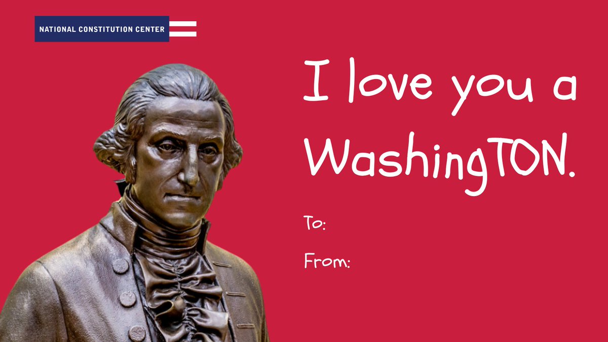 ConstitutionCtr's tweet photo. This #ValentinesDay share the love by sending your friends and family a @ConstitutionCtr #SignersHall card! https://t.co/F0vChUUEuF