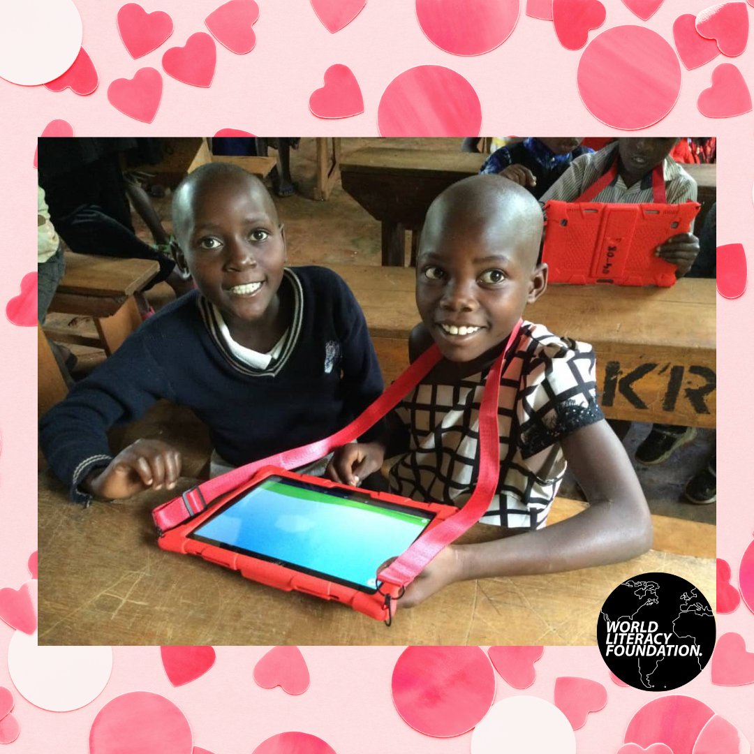 WorldLiteracy's tweet photo. Help children fall in love with reading this Valentine’s Day. When you donate to the #WorldLiteracyFoundation, you help kids worldwide discover books and develop a passion for literacy that will last a lifetime! Read more by visiting: https://t.co/NelE7zpKWv
#LiteracyCantWait https://t.co/VlFicBLJtA