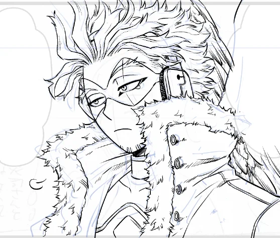 短髪ばっかり描いてると長い?頃のバランスとか難しい😅 