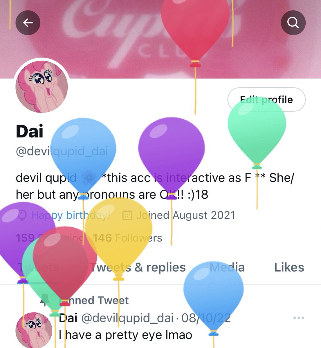 devilqupid_dai's tweet photo. 2nd year w balloons ❤️❤️ https://t.co/jufoVDw8g3