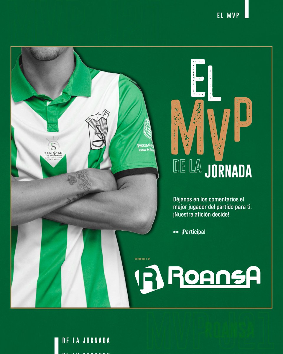 🥇 ¡Ya puedes elegir al 𝐦𝐯𝐩 del partido frente al Recreativo de Huelva!

⬇️ Deja en los comentarios quién consideráis que fue el mejor jugador del encuentro.

#ConfiaEnMi