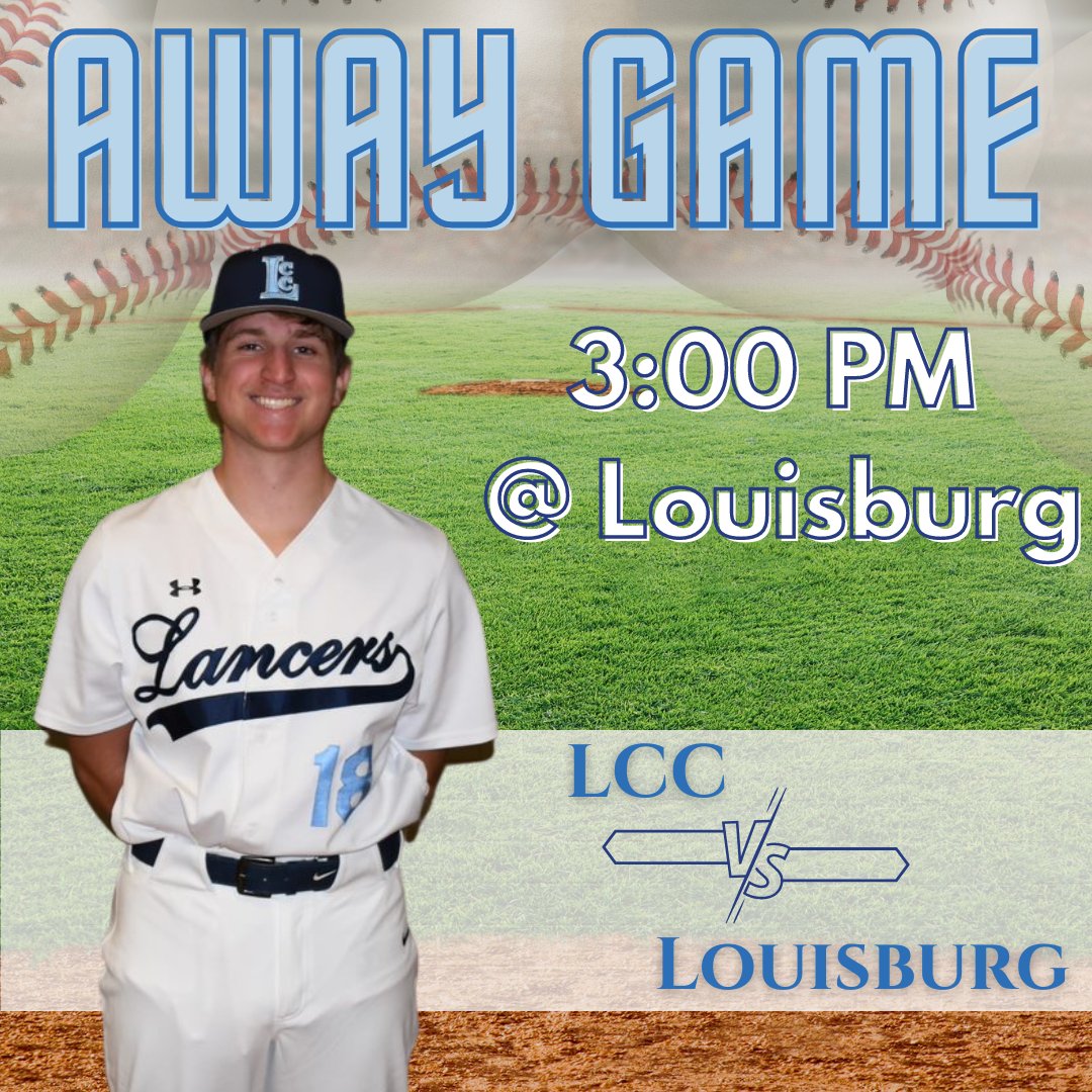 It's #GameDay! Wishing our boys the best of luck on their away game today at Louisburg! #LetsGoLancers