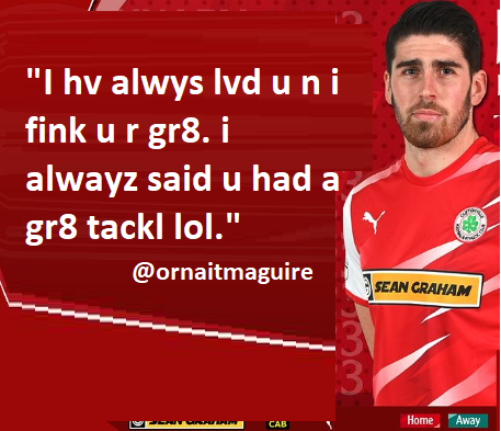 Bazzinho9's tweet photo. these #Cliftonville love tweets from fans are great #LoveTweets #ValentinesDay #SwallentinesDay https://t.co/iIOiqrvrst