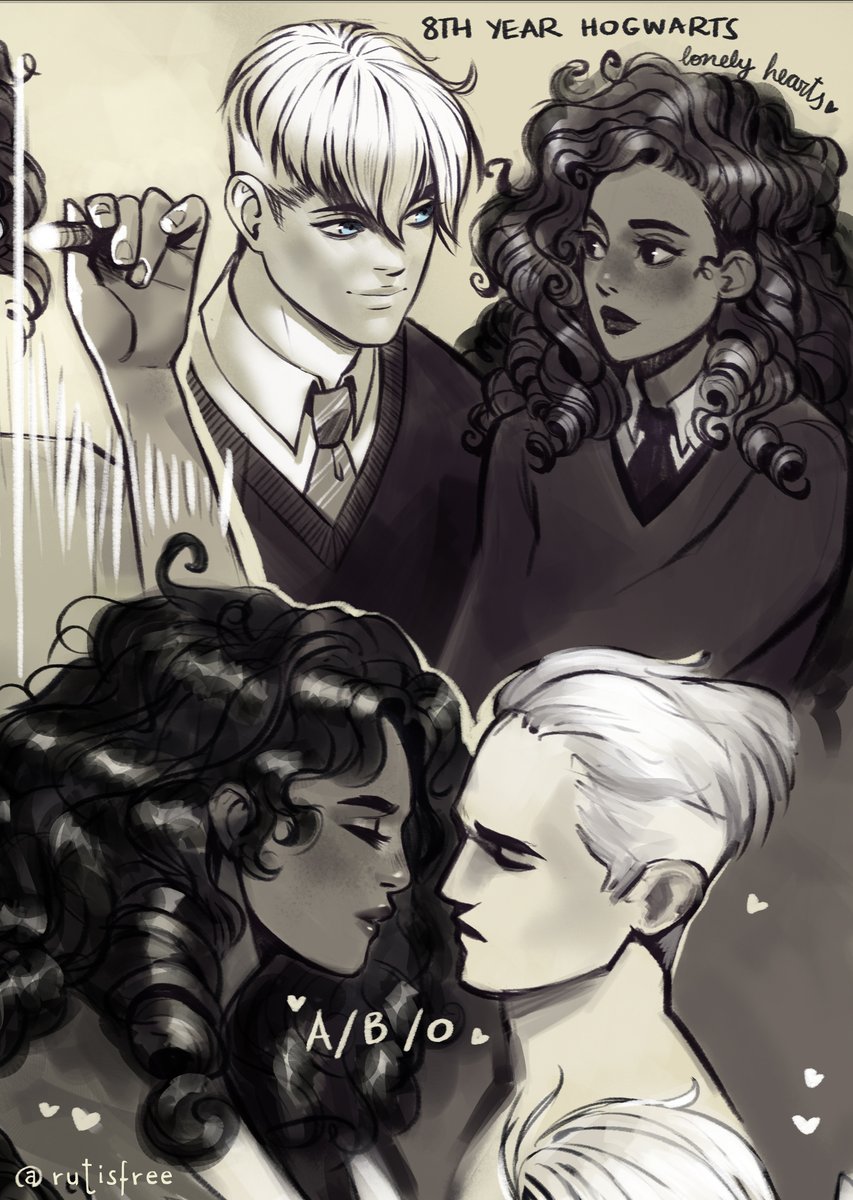 rutisfree's tweet photo. ❤️✨My favourite Dramione tropes, and one fanfic ^_^😍❤️#HappyValentinesDay #dramione #DracoMalfoy #HermioneGranger #dracoxhermione https://t.co/tTim9RDKcl