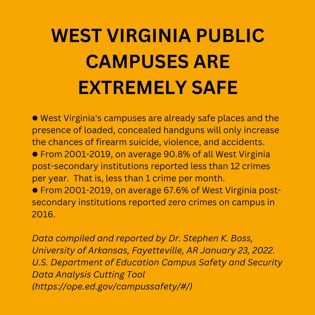 naswwv's tweet photo. As we all continue to mourn the tragic loss of life at Michigan State, we call on our West Virginia social workers to speak out against SB10 at the public hearing tomorrow, which would allow for Campus Carry at our universities. #NoGunsOnCampus #StopSB10 #wvlegis https://t.co/YY4pQWC7Fz