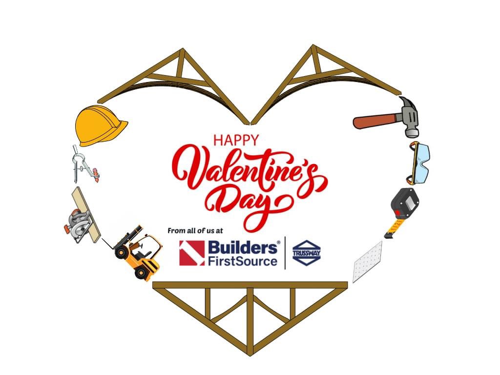 trussway's tweet photo. We ❤️ our employees, customers, and partners! 
Happy Valentines Day! 

#valentines #love #customerservice #GreatPlaceToWork #joinus #nowhiring #thankyou https://t.co/dgTDzvdnHr