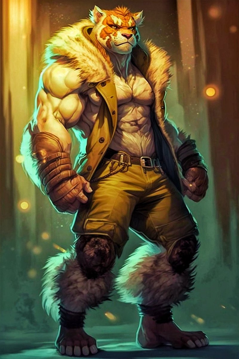 Azoth88's tweet photo. Trying my hand at a sabertooth tiger
#AIArtwork #AIartists #aiartcommunity #AiArtSociety #AIArtIsArt #furry #furryfandom #furryart #furries #furryartwork #aifurryart #aifurry #midjourney https://t.co/gHkRSegIg6