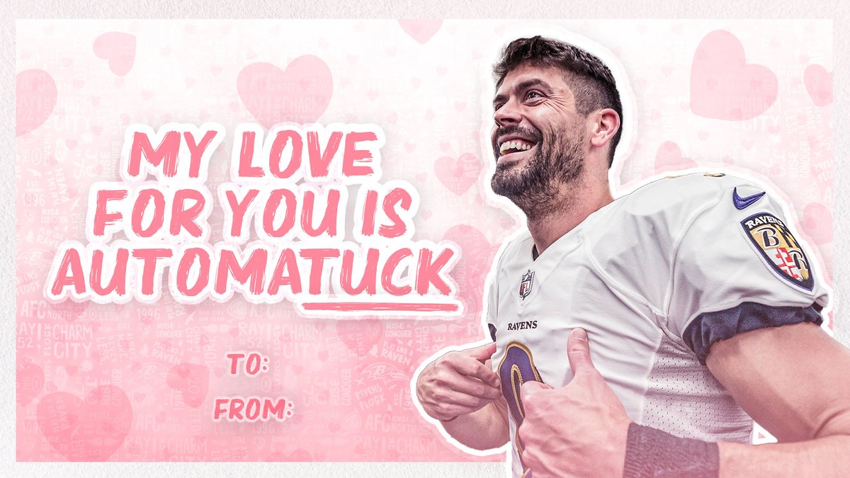 Ravens's tweet photo. Happy Valentine's Day, #RavensFlock! 💜 https://t.co/m6v3oc6nYy