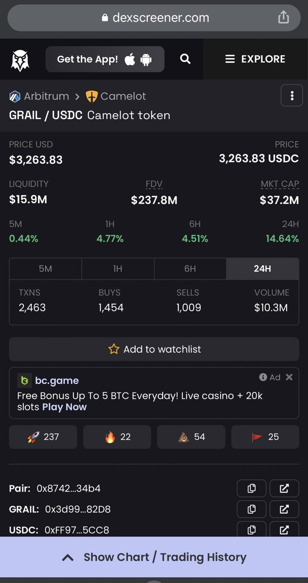 izu_crypt's tweet photo. A 10x opportunity!

It’s no news that projects launching on the @CamelotDEX  have been doing crazy numbers;
With $Grail doing over 16x from public sale.

What are the next potential Arbi blue chips?

These are my “Top 5 picks” launching soon on this Arbitrum native Dex.
🧵🪡 https://t.co/V5g3r1tIHx