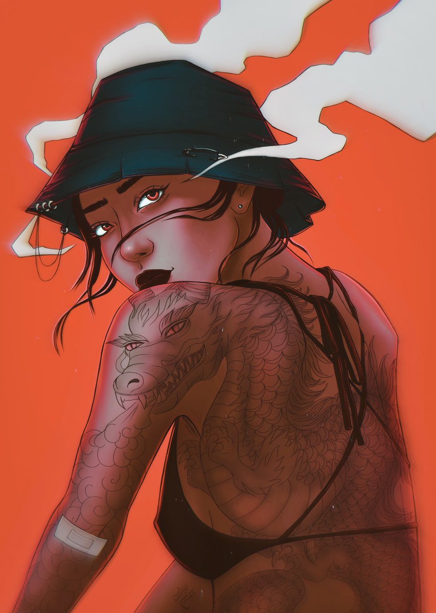 No fire can burn me, because I am the fire!🔥🔥🔥🐉

My artwork “Dragon “ 0.17 eth reserve price on Foundation 👇❤️‍🔥
Link: foundation.app/@Nadin/og-11e1…

#KatoKrew #WomenInNFTs
