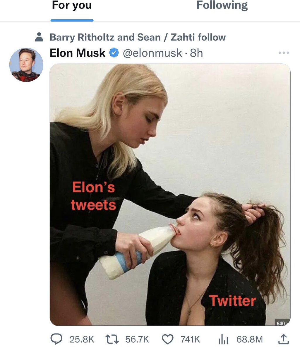joelion's tweet photo. @ScottySword I’ve NEVER followed him, not interacted with anything he’s said, and yet this garbage is pushed to the the top of my page? This must be so embarrassing for whoever is still working there https://t.co/GlWUCAVnAj