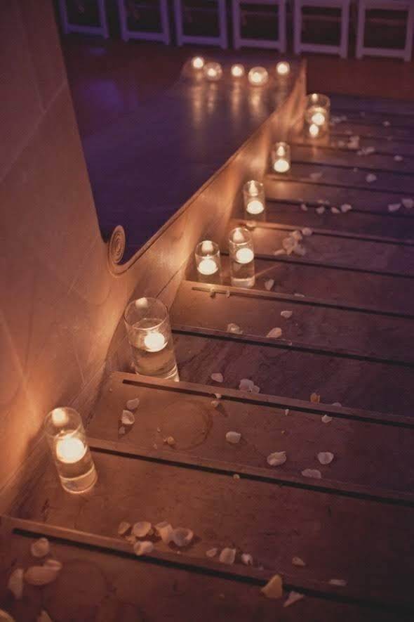 (<a href="/paragonsof_hope/">Kara Zor-el Danvers</a>)

He arrives early from work to decorate the house while Kara was not there, he takes some candles making a path for her to follow, also spreading white flower petals, waiting for her to arrive.