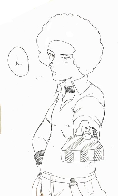 おーば君からチョコを貰った…アンドでんじ  🍫(@uranosaxia )(@pokefuka_art ) 