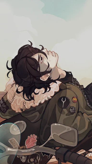 Out in the desert all on his own#pjo #PercyJackson #nicodiangelo 